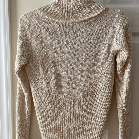 Talbots Cream Cardigan, Size Small - Picture 2 of 7